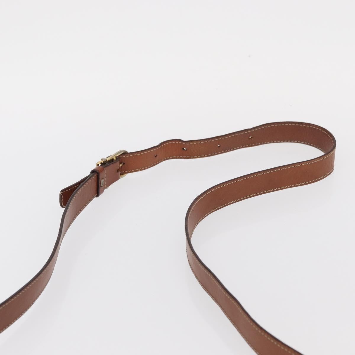 Celine Vintage Macadam Canvas Brown Canvas Shoulder Bag Bag (Pre-Owned)