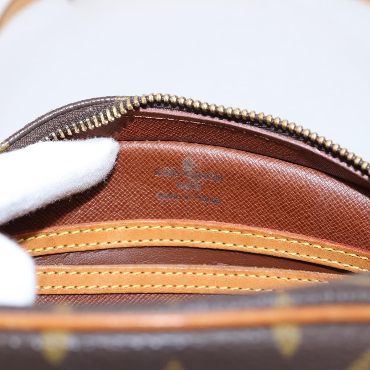 Louis Vuitton Blois Monogram Canvas Brown Canvas Shoulder Bag Bag (Pre-Owned)