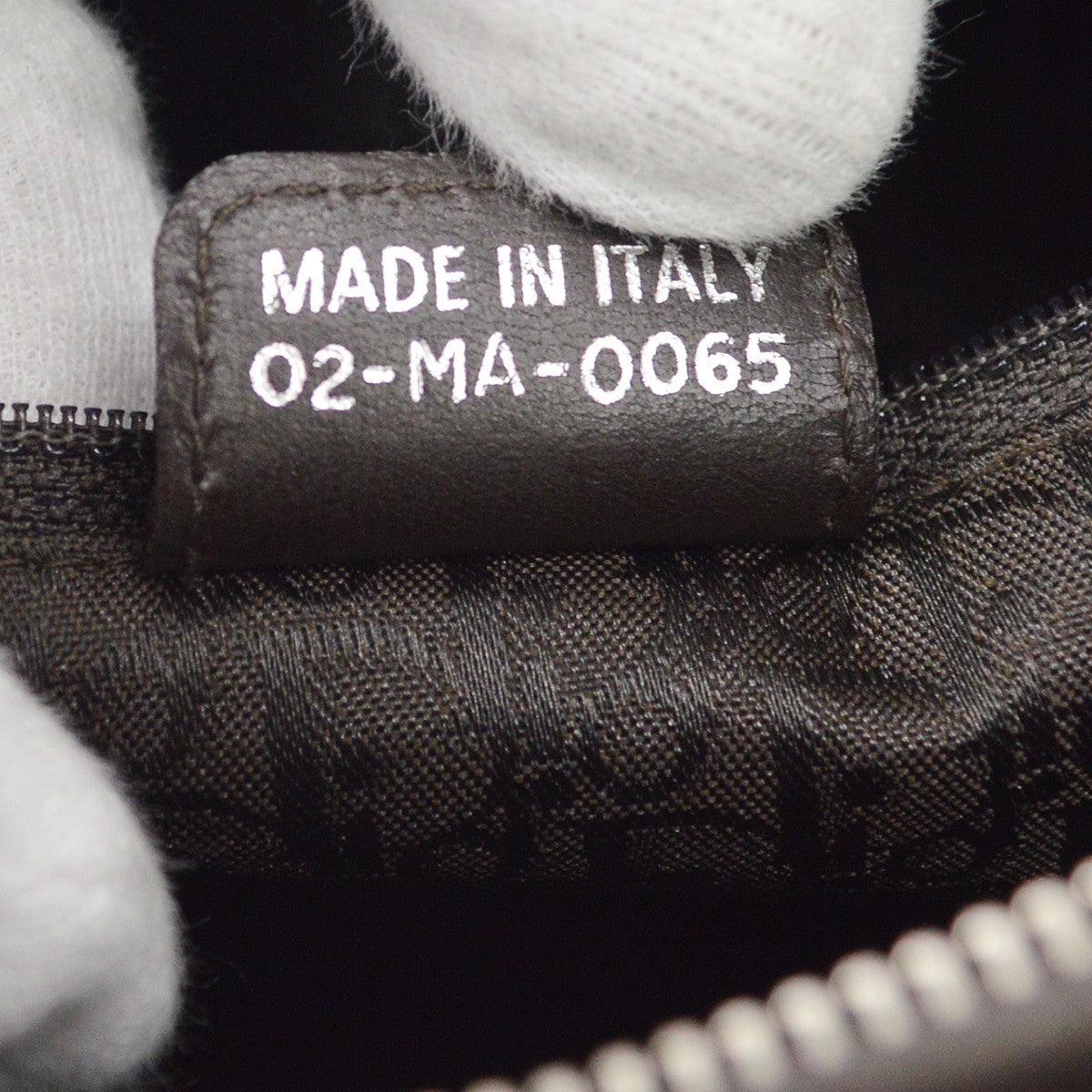 Christian Dior Lady Dior Cannage Quilt Lambskin Brown Leather Handbag (Pre-Owned)