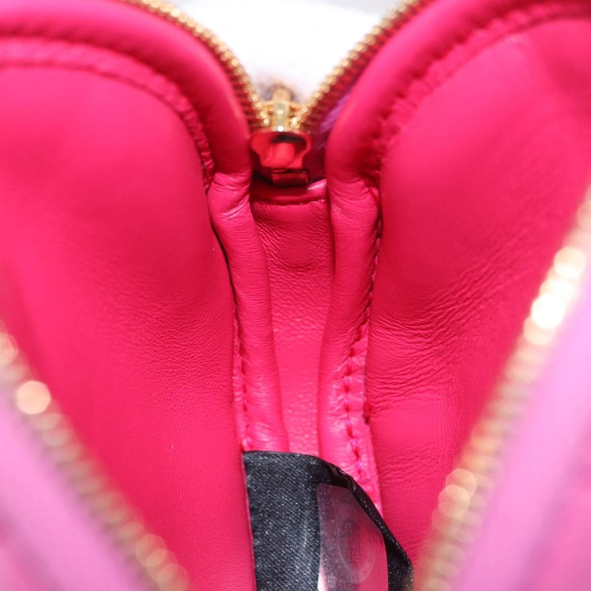 Bvlgari Shoulder Leather Pink Leather Shoulder Bag Bag (Pre-Owned)