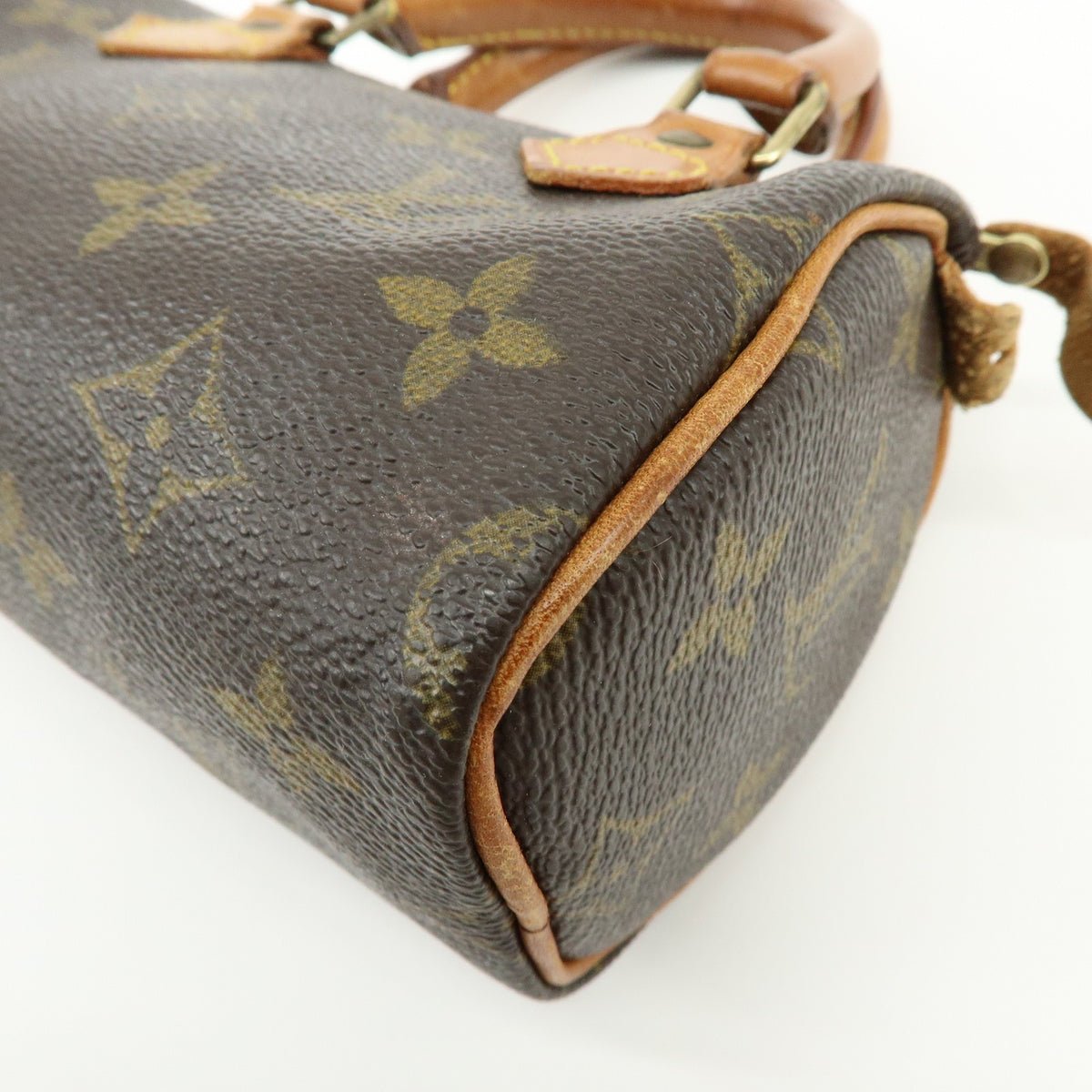 Louis Vuitton Speedy Mini Hl Monogram Canvas Brown Canvas Handbag (Pre-Owned)