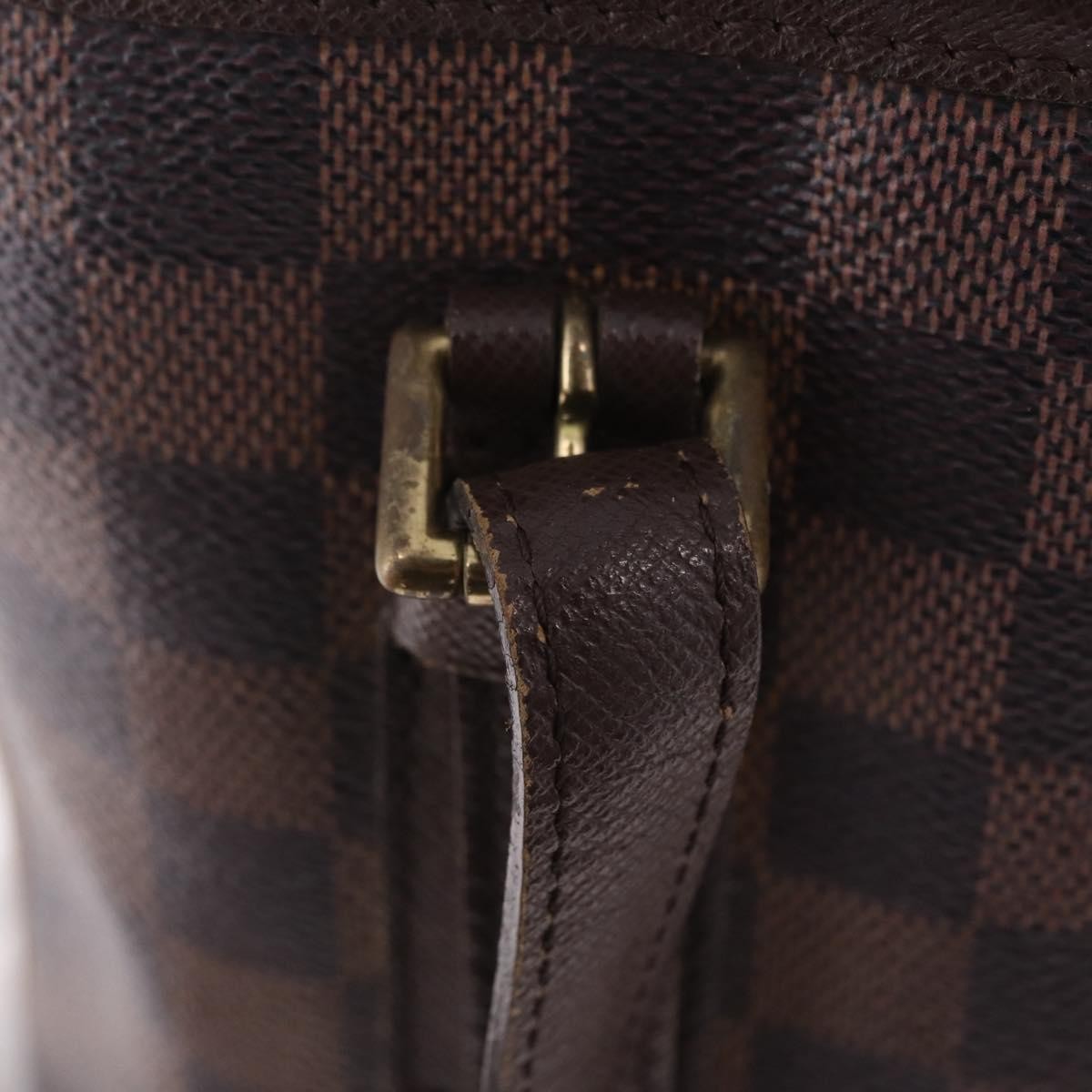 Louis Vuitton Marais Damier Brown Canvas Shoulder Bag Bag (Pre-Owned)