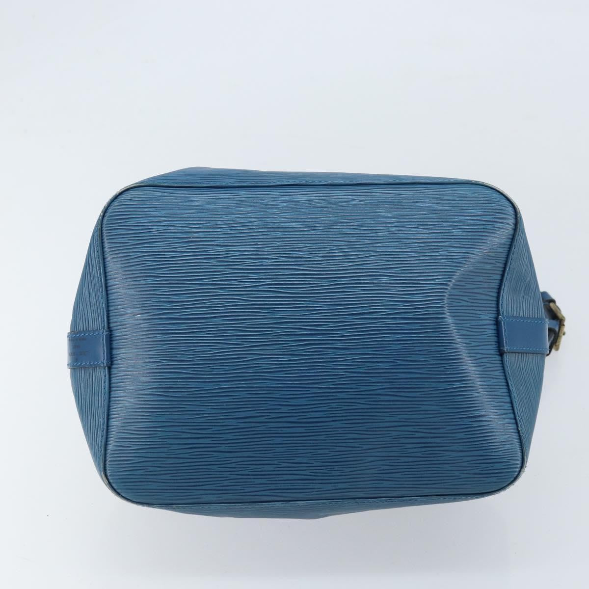Louis Vuitton Petit Noe Epi Leather Blue Leather Shoulder Bag Bag (Pre-Owned)