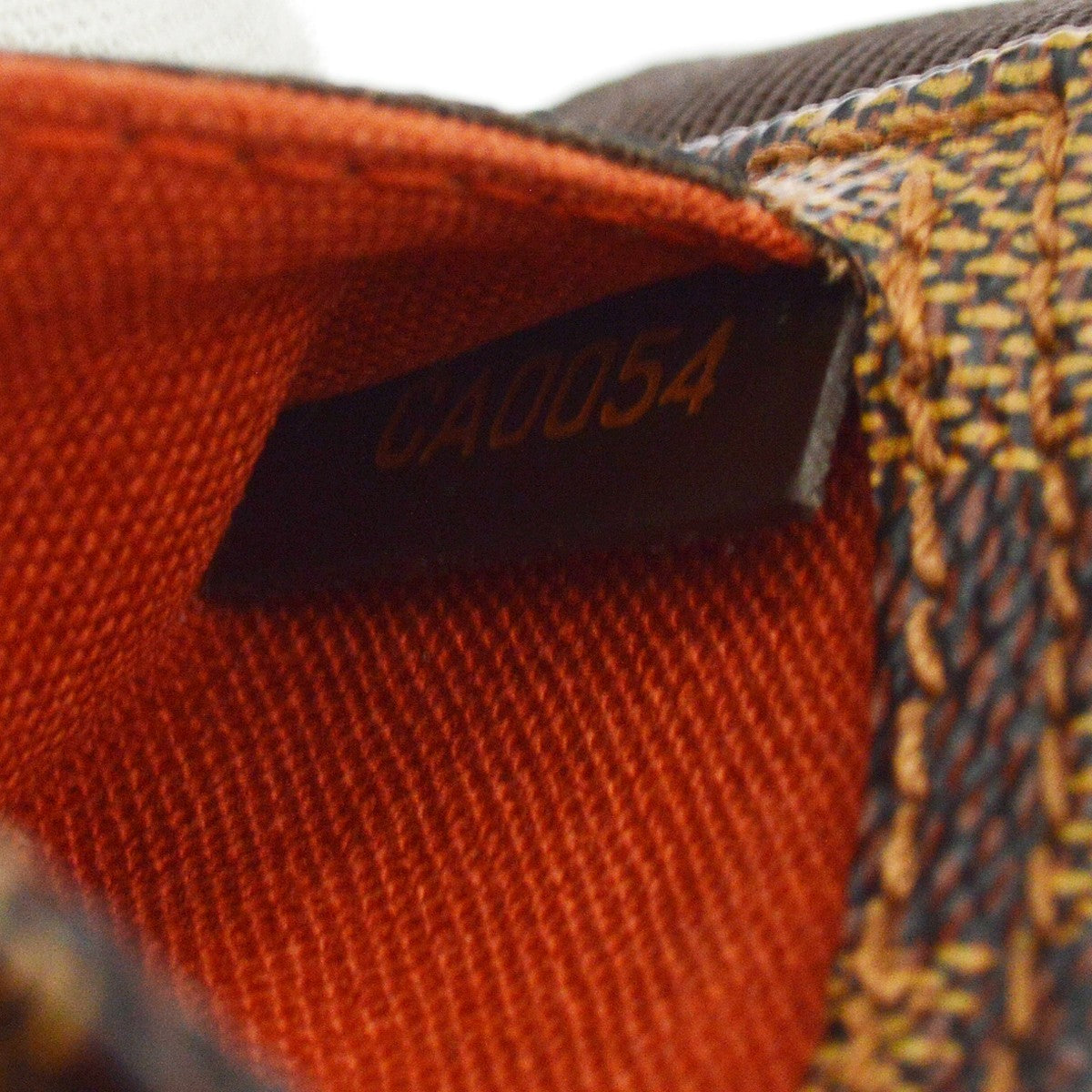 Louis Vuitton Geronimos Damier Brown Canvas Clutche & Pouche Bag (Pre-Owned)