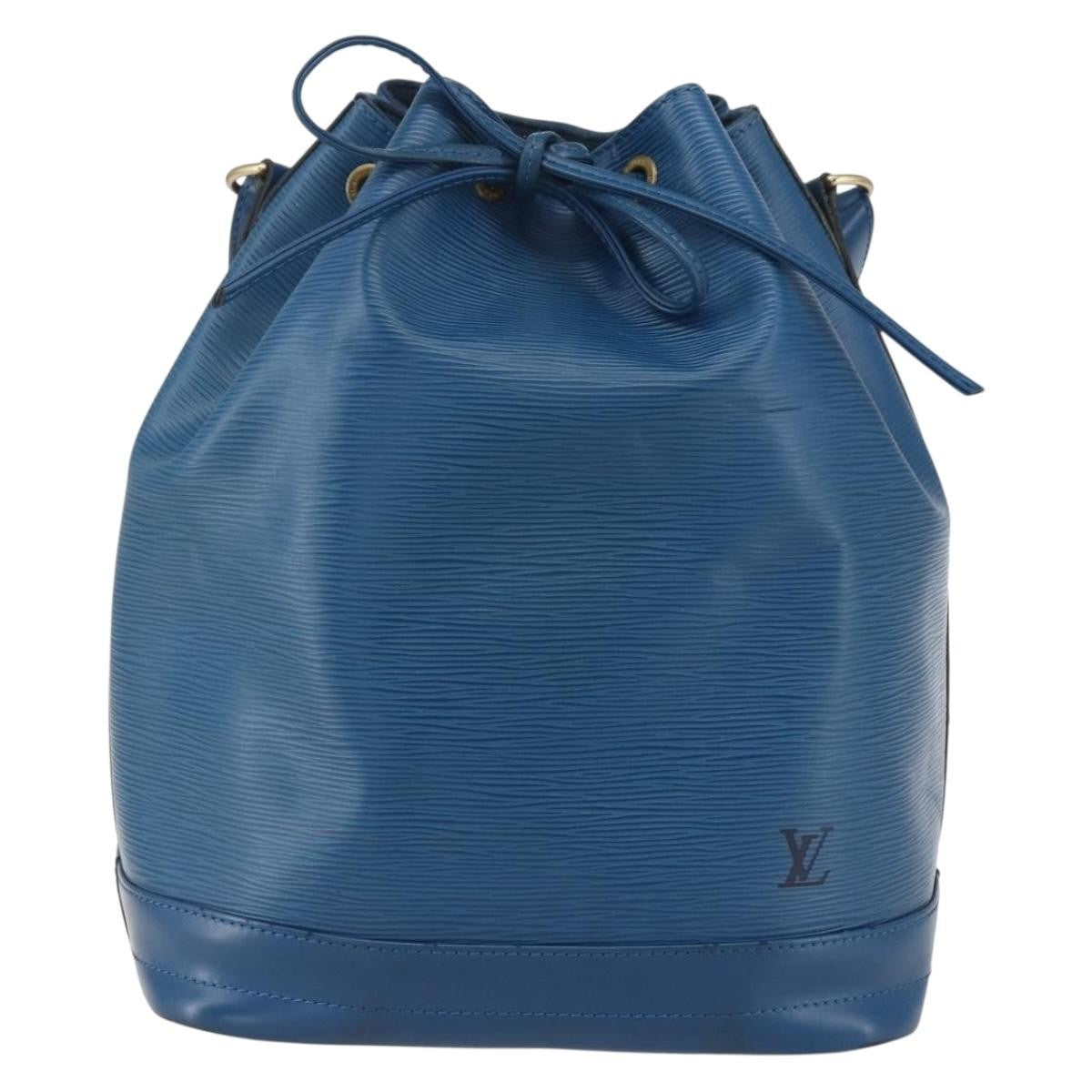 Louis Vuitton Noe Epi Leather Blue Leather Shoulder Bag Bag (Pre-Owned)