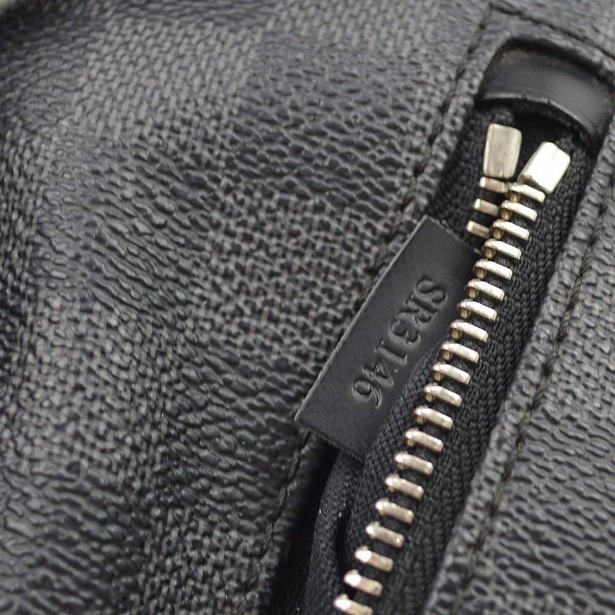 Louis Vuitton Mick Messenger Damier Graphite Black Canvas Handbag (Pre-Owned)