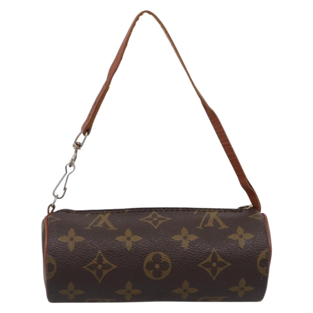 Louis Vuitton Papillon Pochette Monogram Canvas Brown Canvas Clutche & Pouche Bag (Pre-Owned)