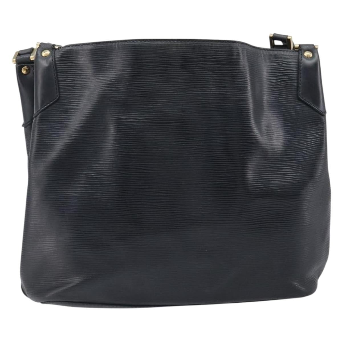 Louis Vuitton Mandara Epi Leather Black Leather Shoulder Bag Bag (Pre-Owned)