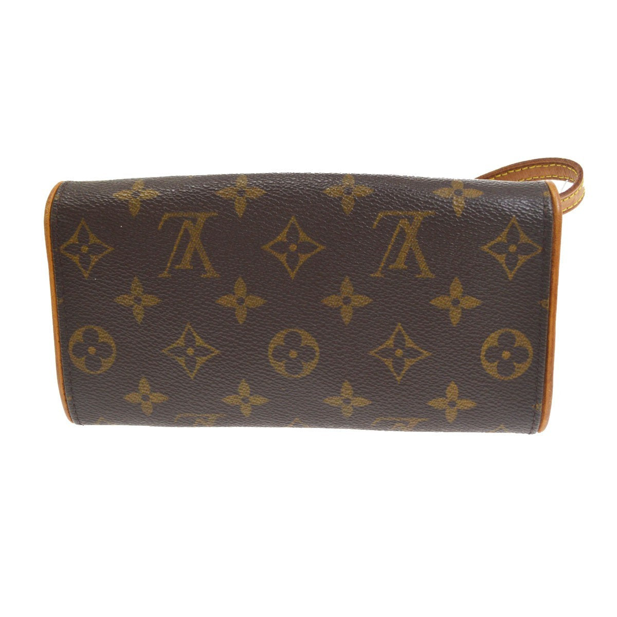 Louis Vuitton Twin Monogram Canvas Brown Canvas Clutche & Pouche Bag (Pre-Owned)
