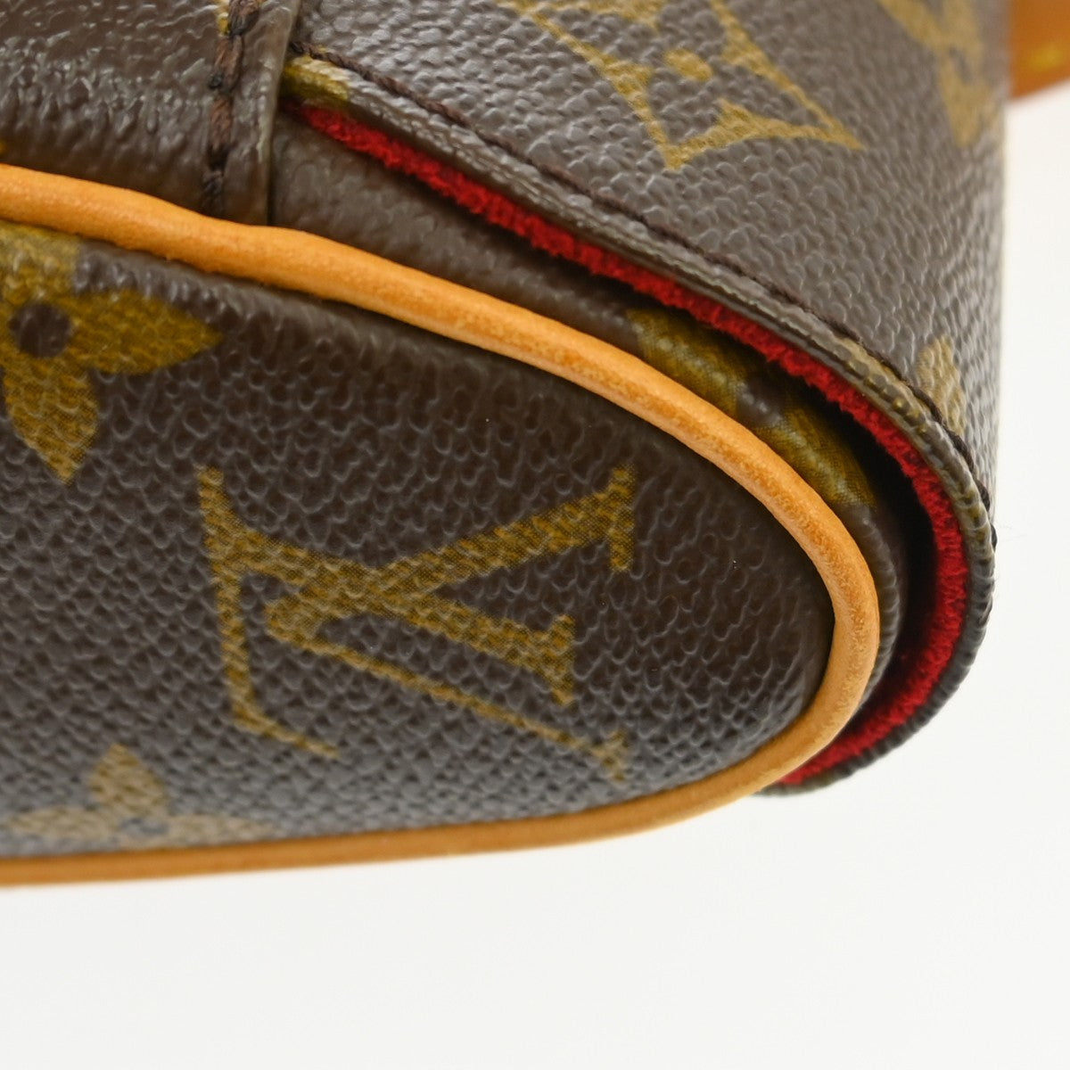 Louis Vuitton Sonatine Monogram Canvas Brown Canvas Handbag (Pre-Owned)