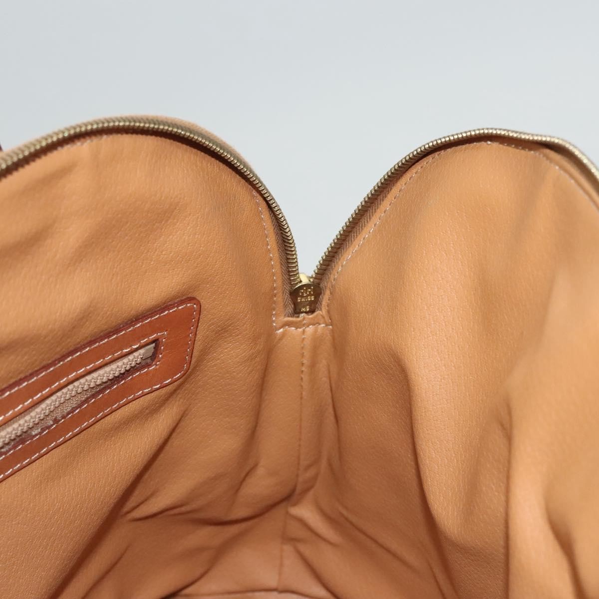 Celine Macadam Macadam With Leather Brown Canvas Handbag (Pre-Owned)