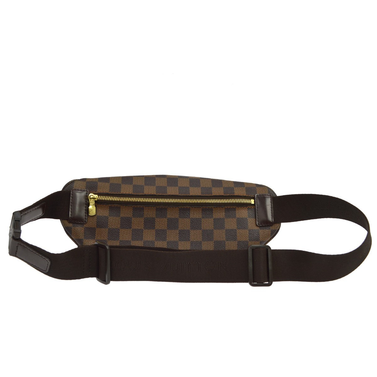 Louis Vuitton Melville Waist Damier Ebene Brown Canvas Shoulder Bag Bag (Pre-Owned)