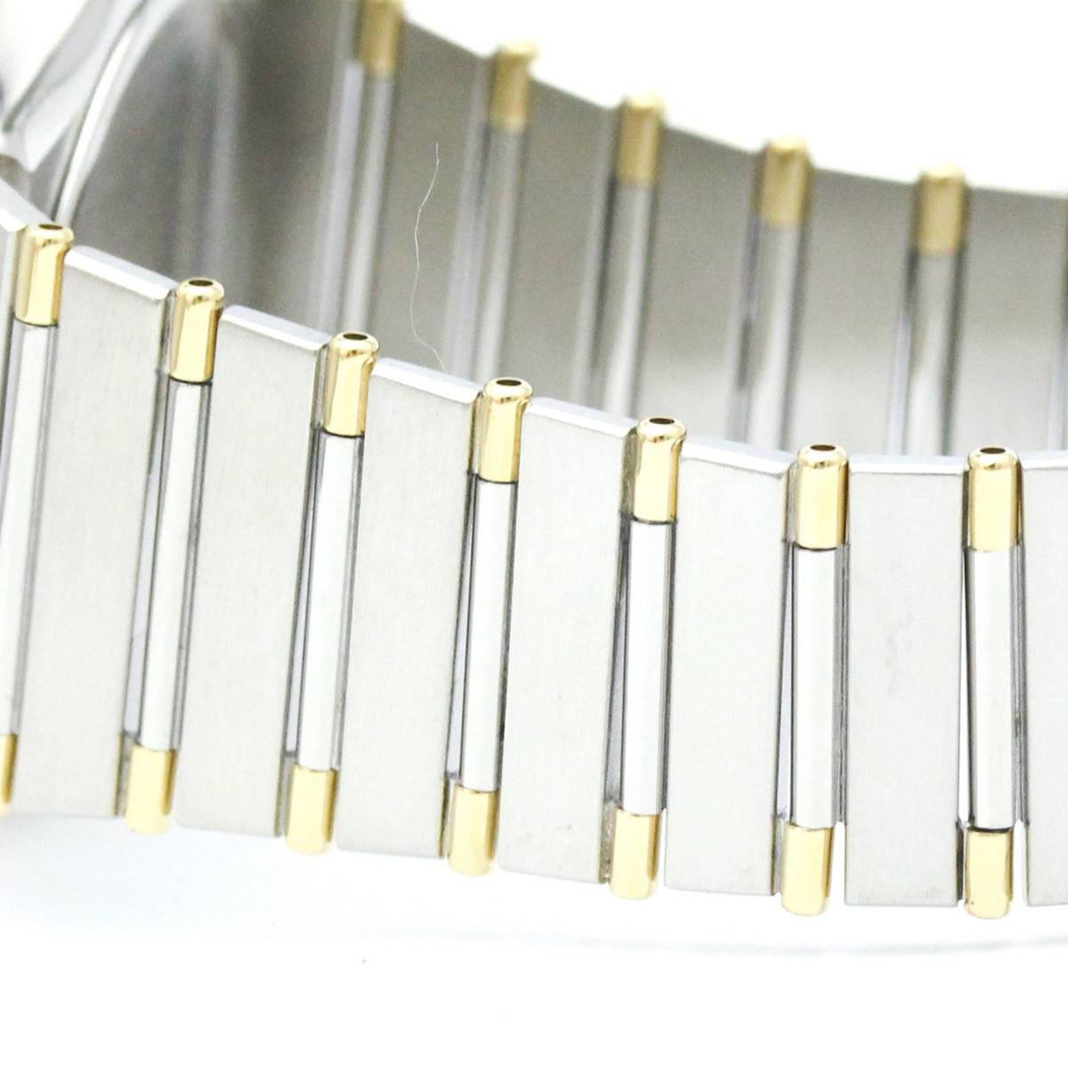 Omega Constellation Quartz Stainless Steel And Yellow Gold Watch (Pre-Owned)