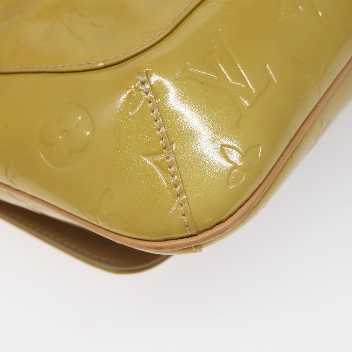 Louis Vuitton Thompson Street Monogram Vernis Beige Patent_Leather Shoulder Bag Bag (Pre-Owned)