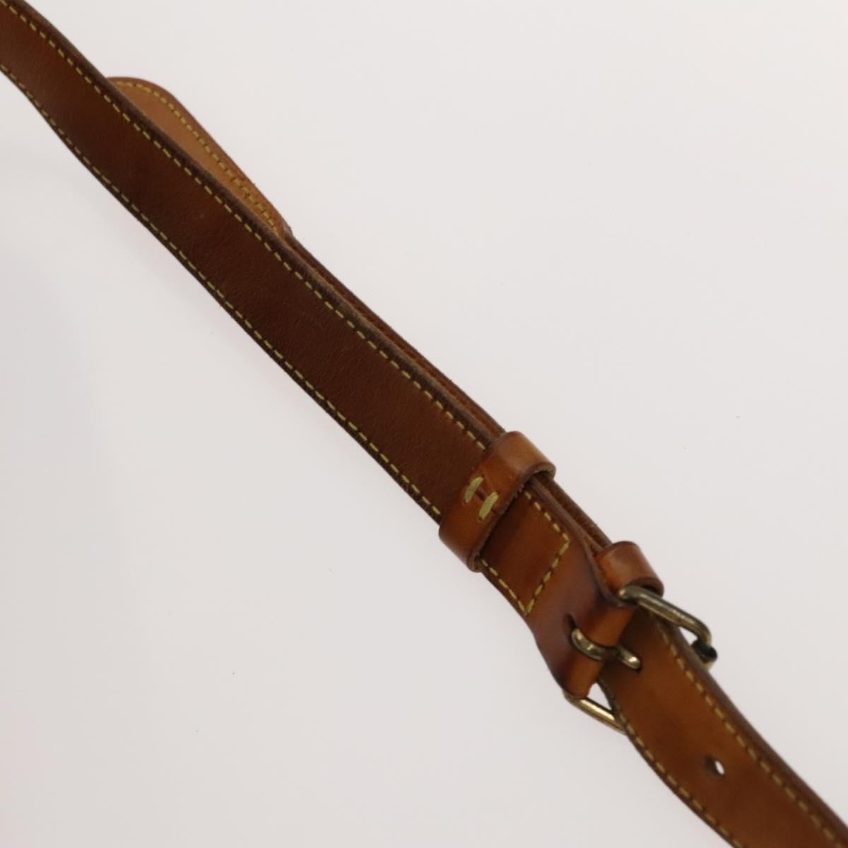 Louis Vuitton Saumur Monogram Canvas Brown Canvas Shoulder Bag Bag (Pre-Owned)