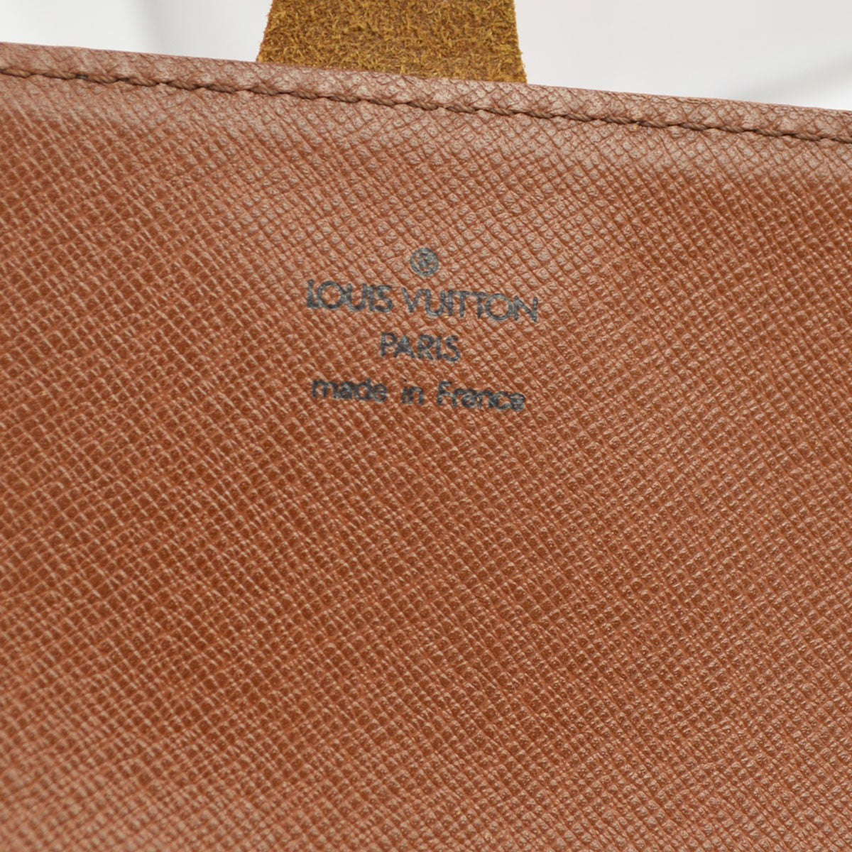 Louis Vuitton Cartouchiere Monogram Canvas Brown Canvas Handbag (Pre-Owned)