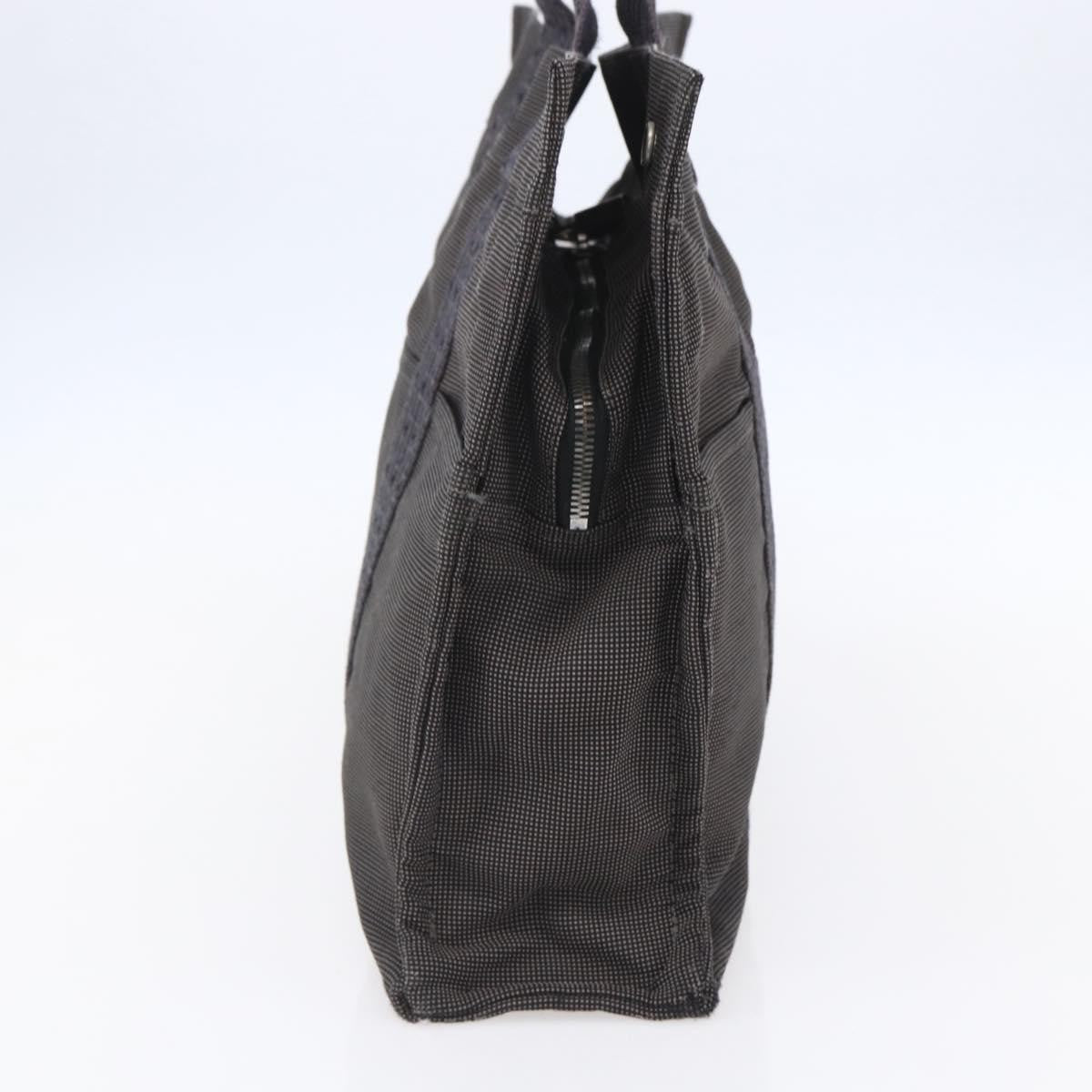 Hermes Fourre-Tout Herline Fourre-Tout Herline Gray Canvas Tote Bag Bag (Pre-Owned)