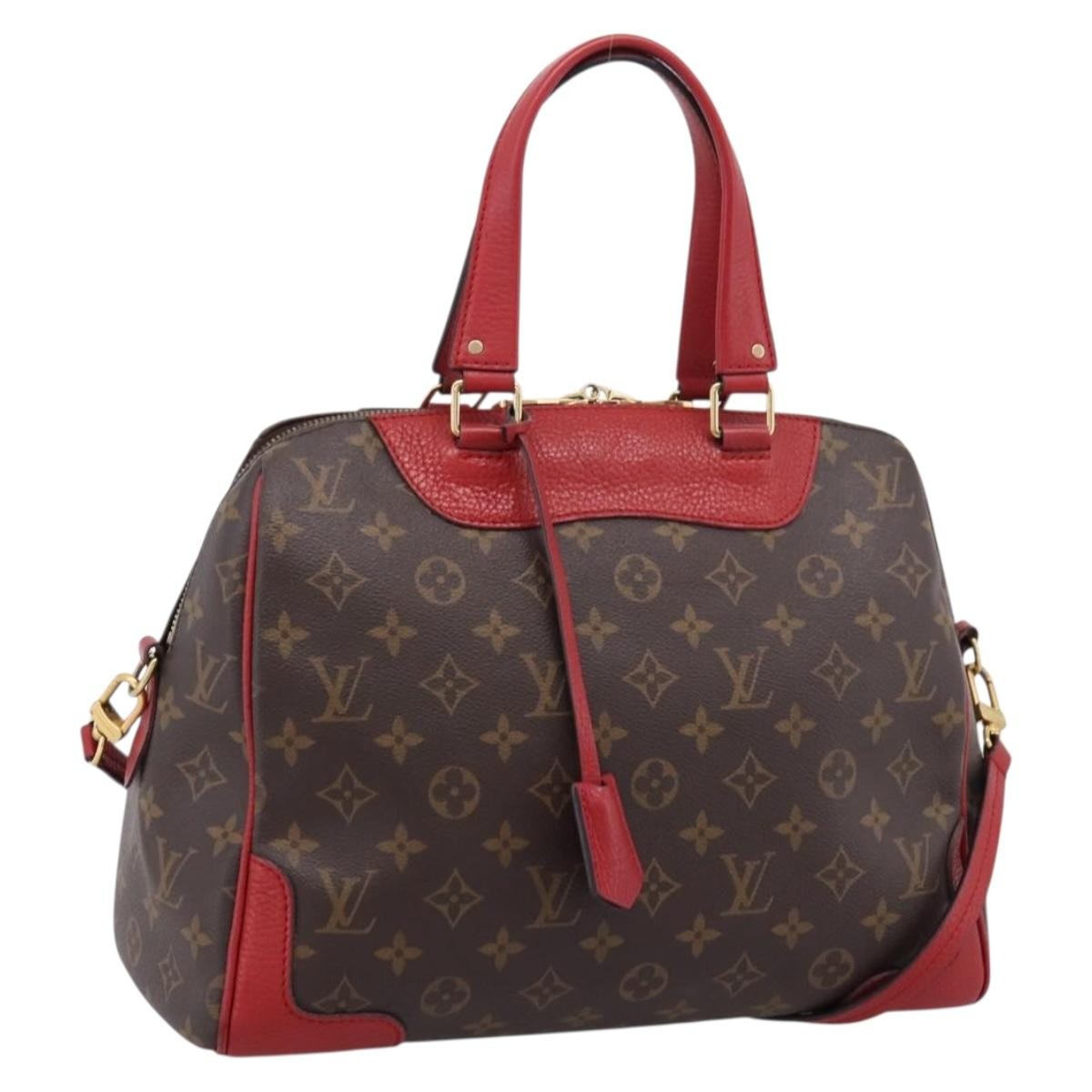 Louis Vuitton Retiro Monogram Canvas Brown Canvas Handbag (Pre-Owned)