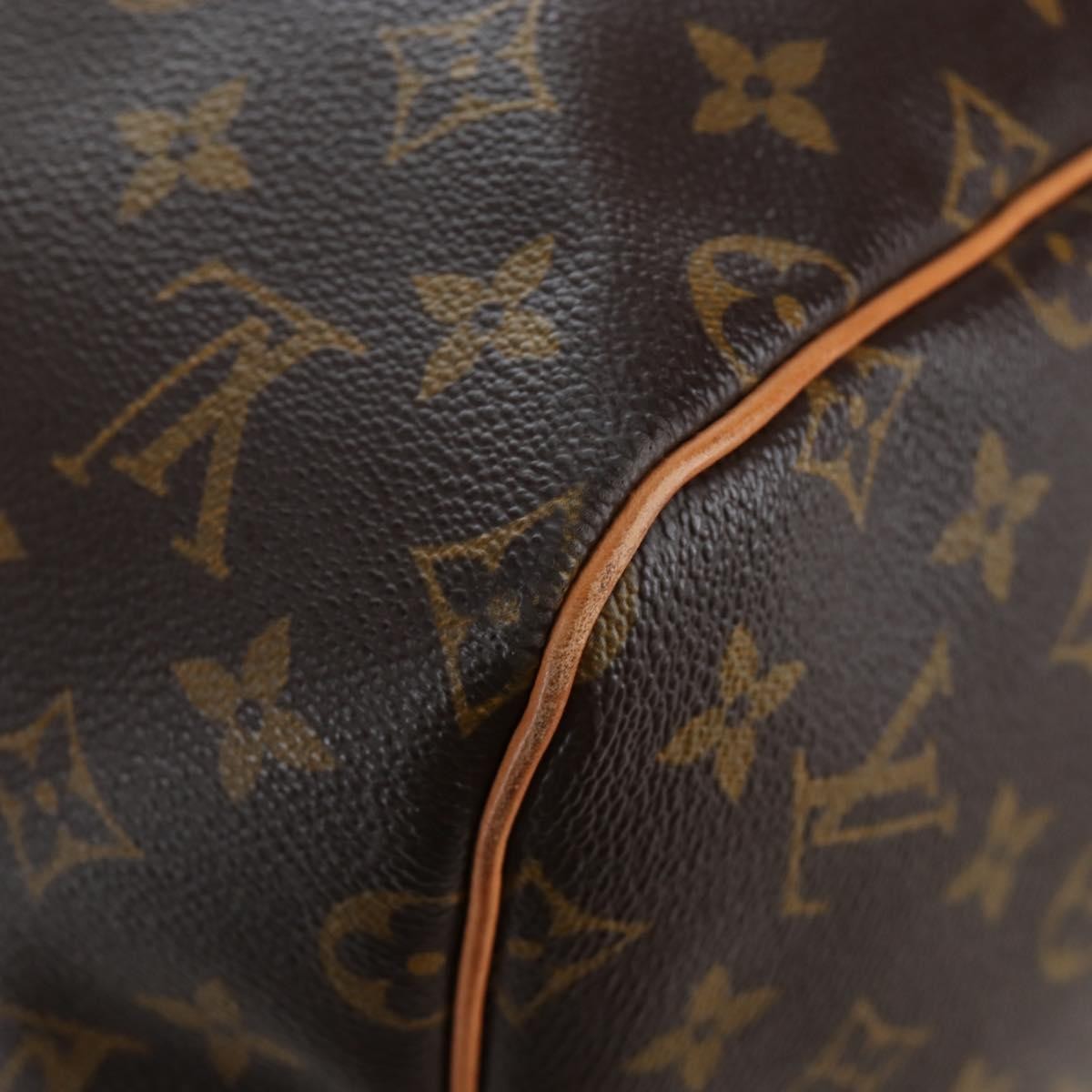 Louis Vuitton Keepall Monogram Canvas Brown Canvas Travel Bag Bag (Pre-Owned)