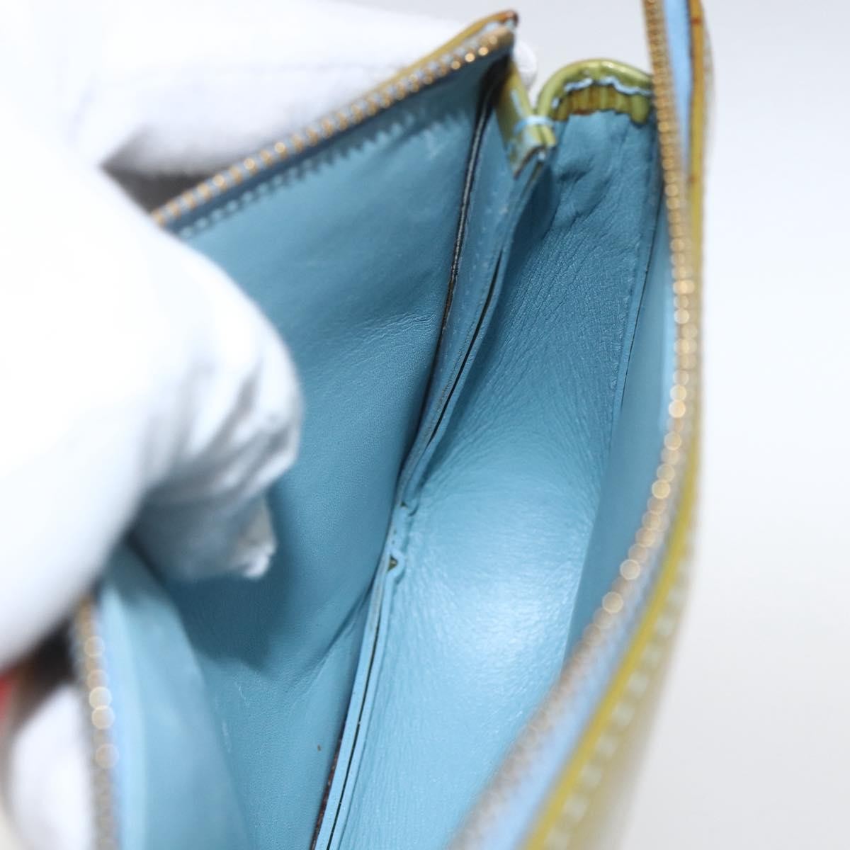 Louis Vuitton Lexington Pochette Monogram Vernis Blue Patent_Leather Clutche & Pouche Bag (Pre-Owned)