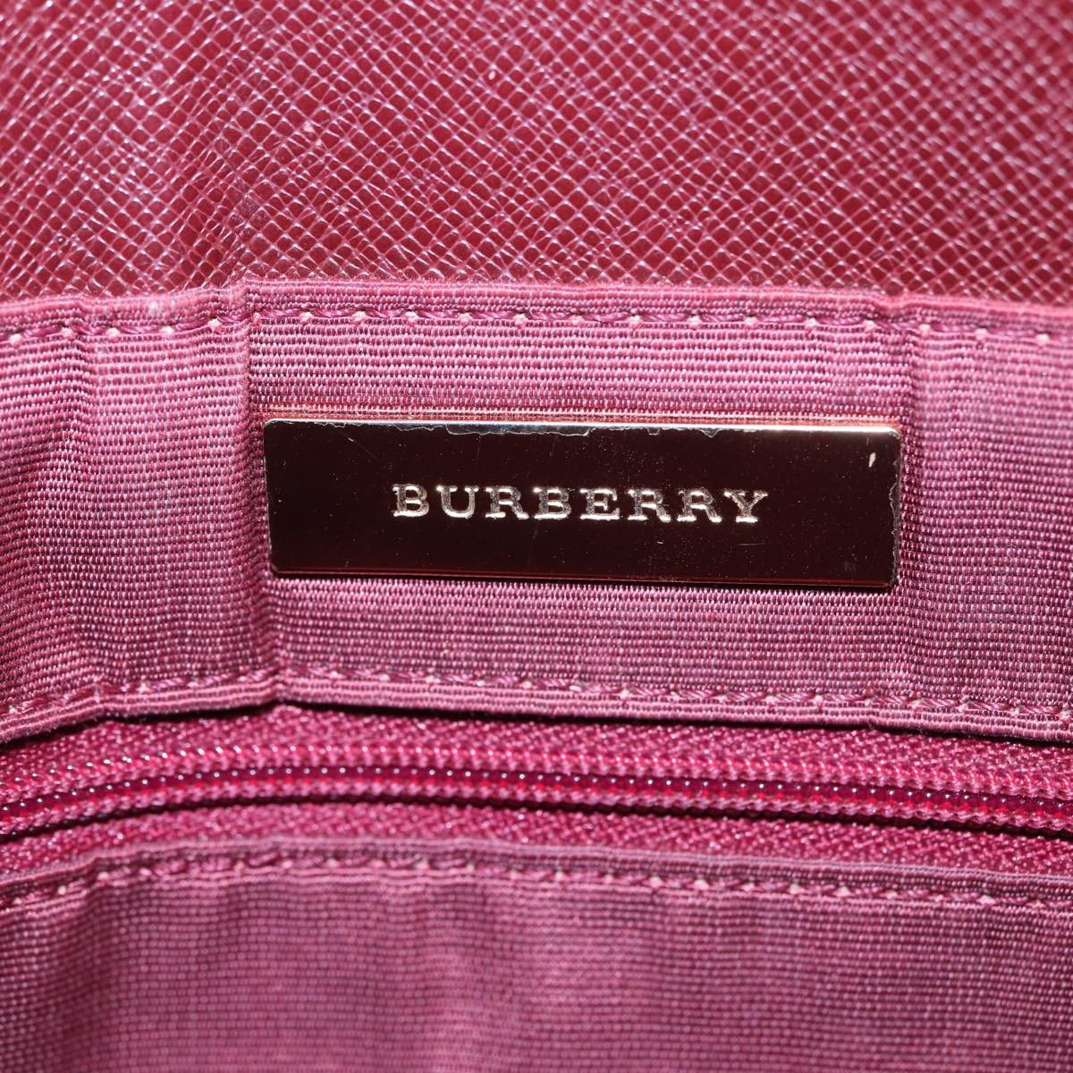 Burberry Nova Check Tote Canvas And Leather Beige Canvas Tote Bag Bag (Pre-Owned)