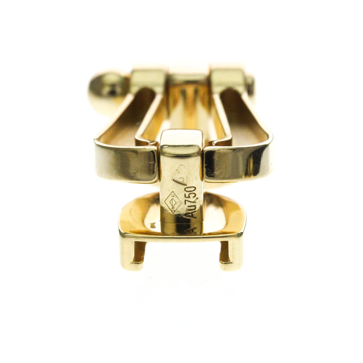 Fred Paris Force 10 Interchangeable Woven Cord And 18K Rose Gold With Diamonds Gold Yellow_Gold Bracelet Jewelry (Pre-Owned)