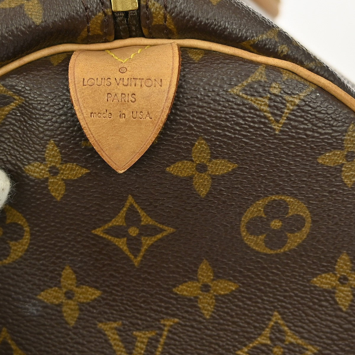 Louis Vuitton Keepall Monogram Canvas Brown Canvas Travel Bag Bag (Pre-Owned)