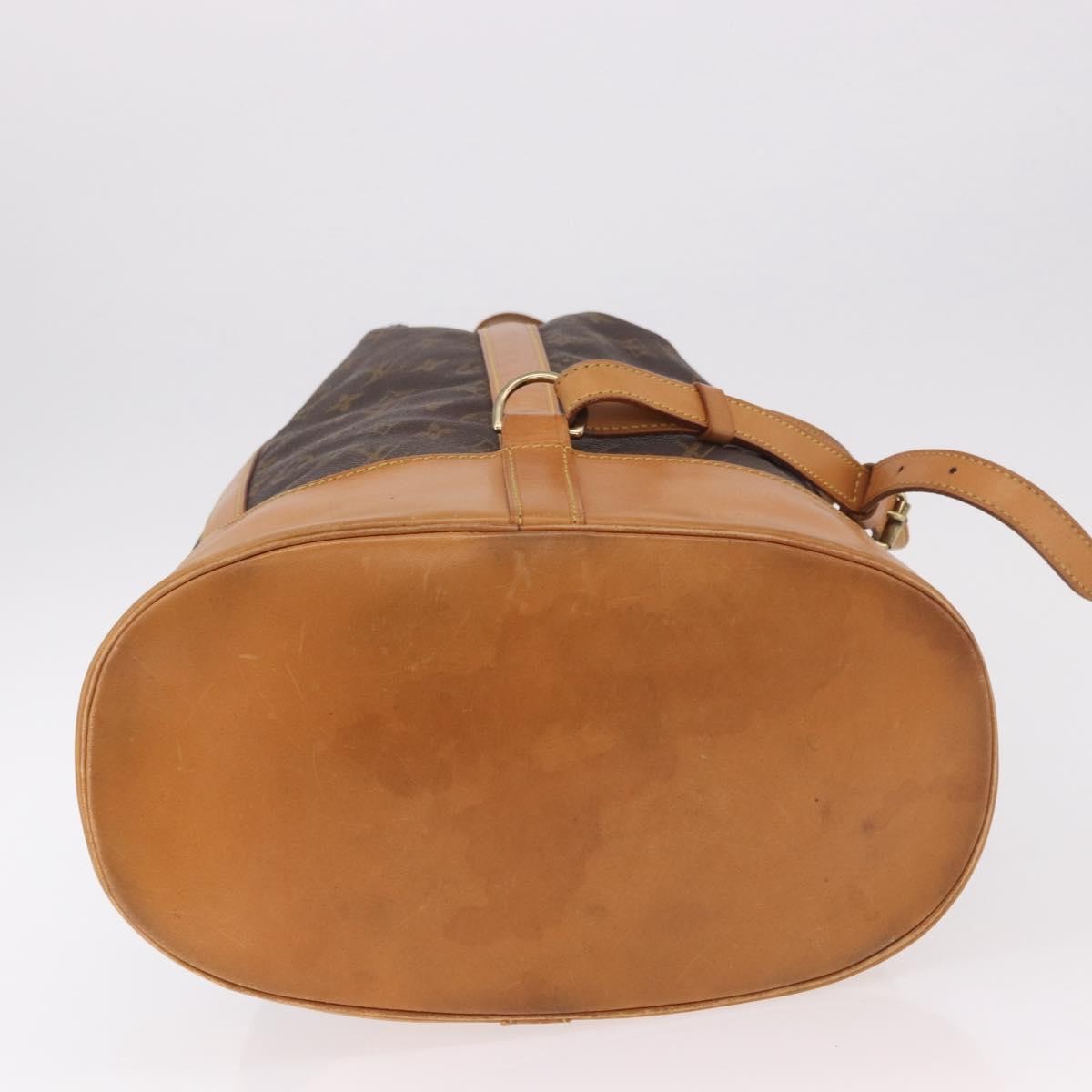 Louis Vuitton Randonnee Monogram Canvas Brown Canvas Shoulder Bag Bag (Pre-Owned)