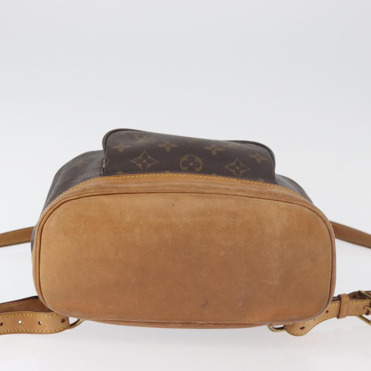 Louis Vuitton Vintage Montsouris Monogram Canvas Brown Canvas Backpack Bag (Pre-Owned)