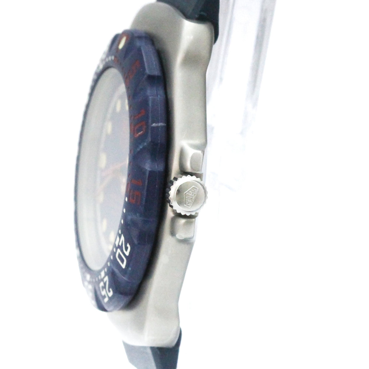 Tag Heuer Formula 1 Lady Stainless Steel And Rubber Watch (Pre-Owned)