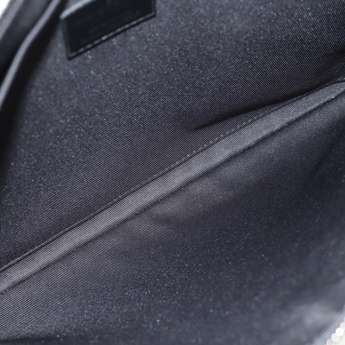 Louis Vuitton Pochette A4 Rainbow Taiga Leather Black Leather Clutche & Pouche Bag (Pre-Owned)