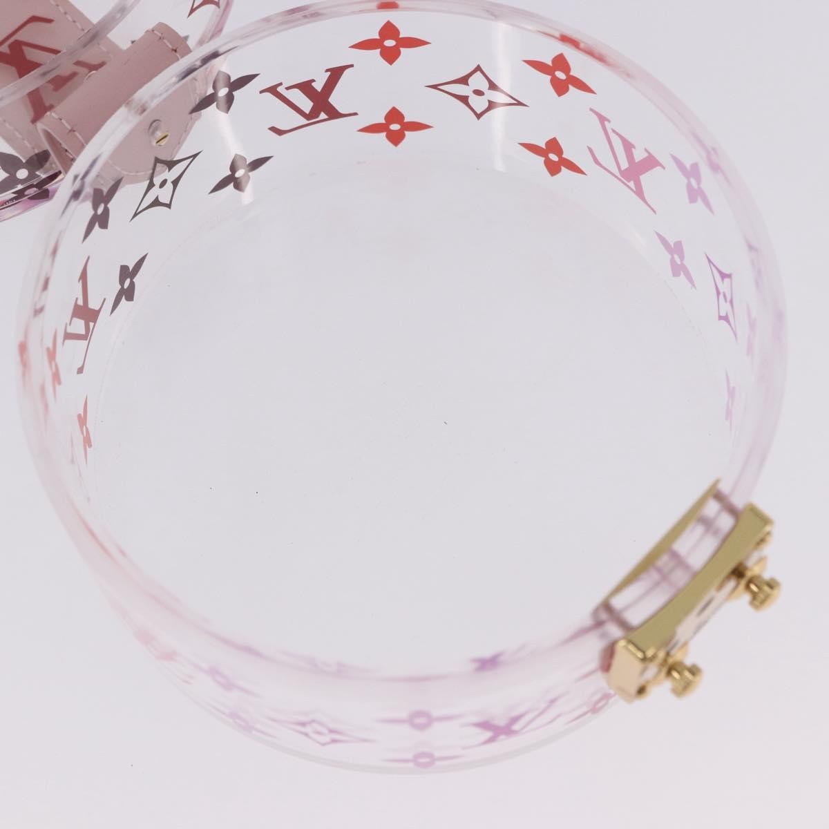 Louis Vuitton Box Scott Trunk Monogram Plexiglass Clear Plastic Wallets Accessory (Pre-Owned)