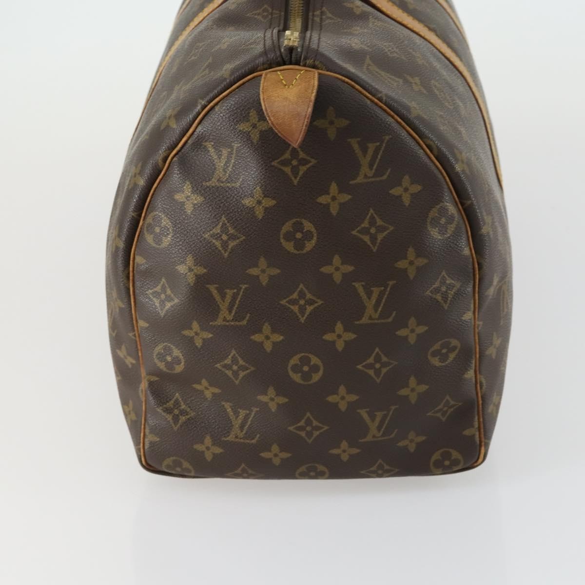 Louis Vuitton Keepall Monogram Canvas Brown Canvas Travel Bag Bag (Pre-Owned)