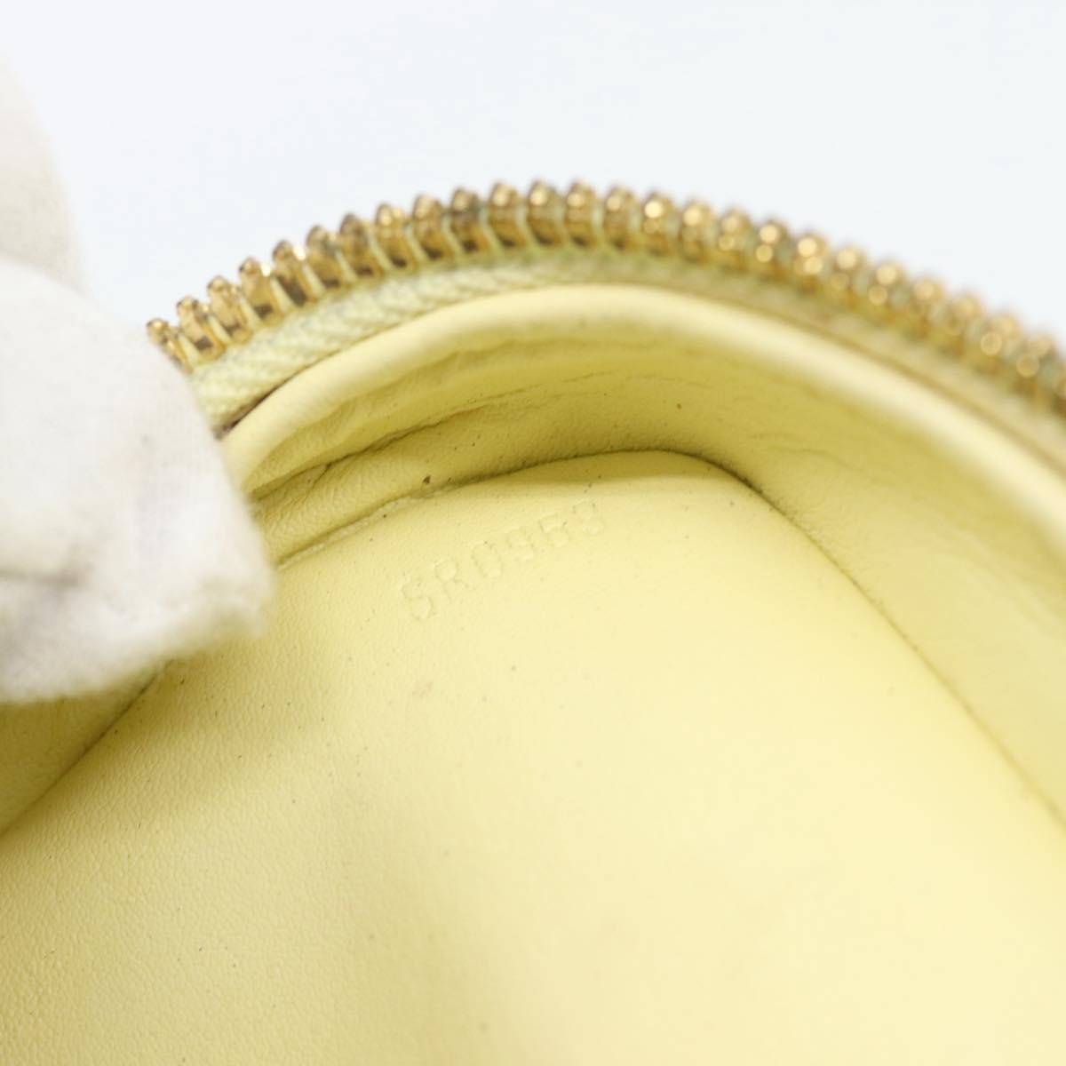 Louis Vuitton Wooster Monogram Vernis Yellow Patent_Leather Handbag (Pre-Owned)