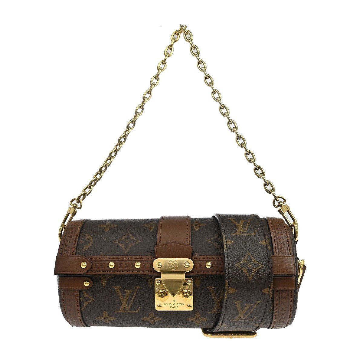 Louis Vuitton Papillon Trunk Monogram Canvas Brown Canvas Shoulder Bag Bag (Pre-Owned)