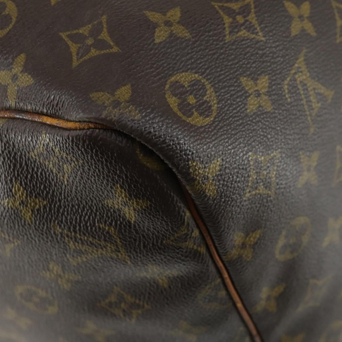 Louis Vuitton Keepall Monogram Canvas Brown Canvas Travel Bag Bag (Pre-Owned)
