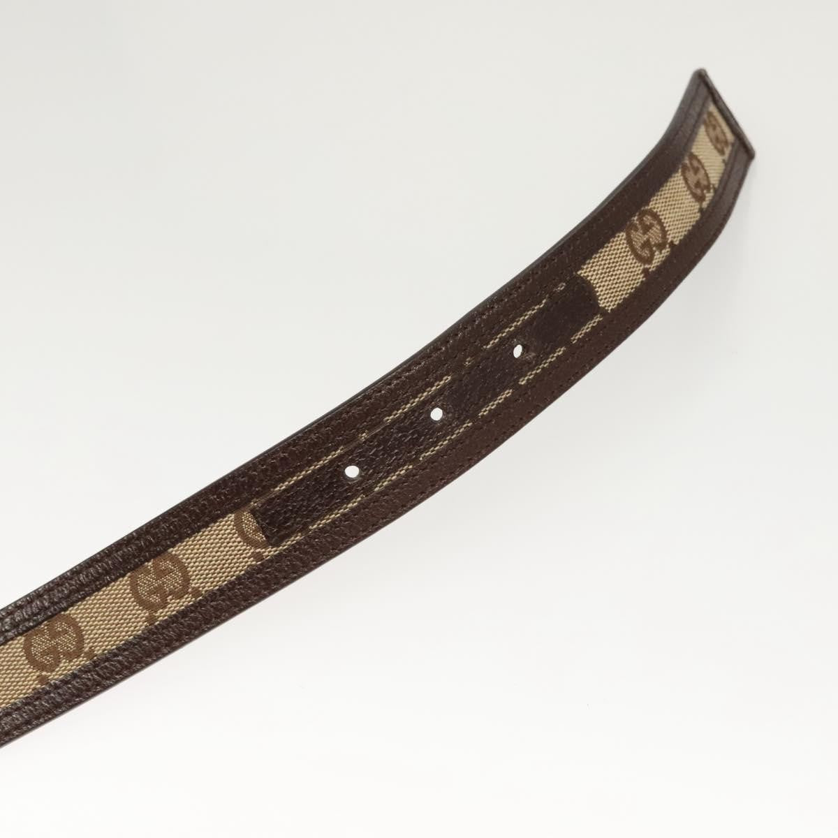 Gucci Interlocking G Belt Gg Canvas Beige Canvas Belts Accessory (Pre-Owned)