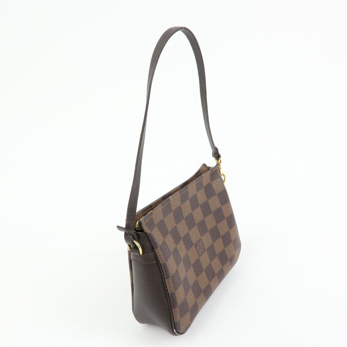 Louis Vuitton Trousse Make Up Damier Brown Canvas Clutche & Pouche Bag (Pre-Owned)