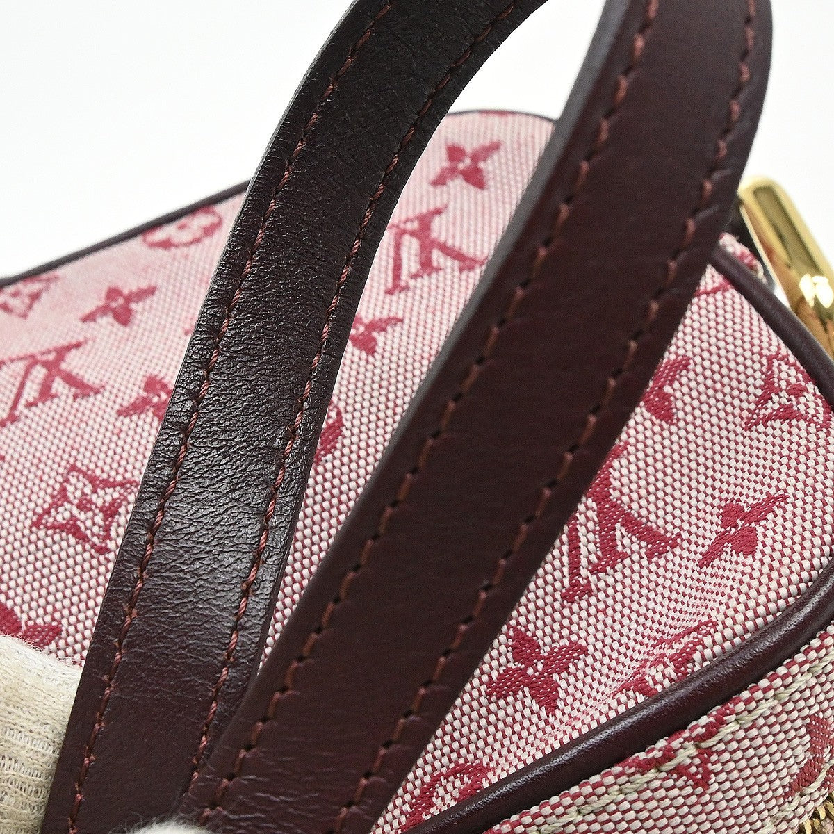 Louis Vuitton Juliette Mini Lin Red Canvas Shoulder Bag Bag (Pre-Owned)
