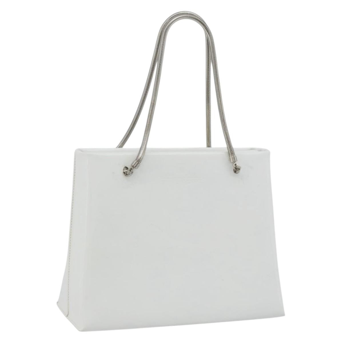 Givenchy Shoulder Leather White Leather Shoulder Bag Bag (Pre-Owned)