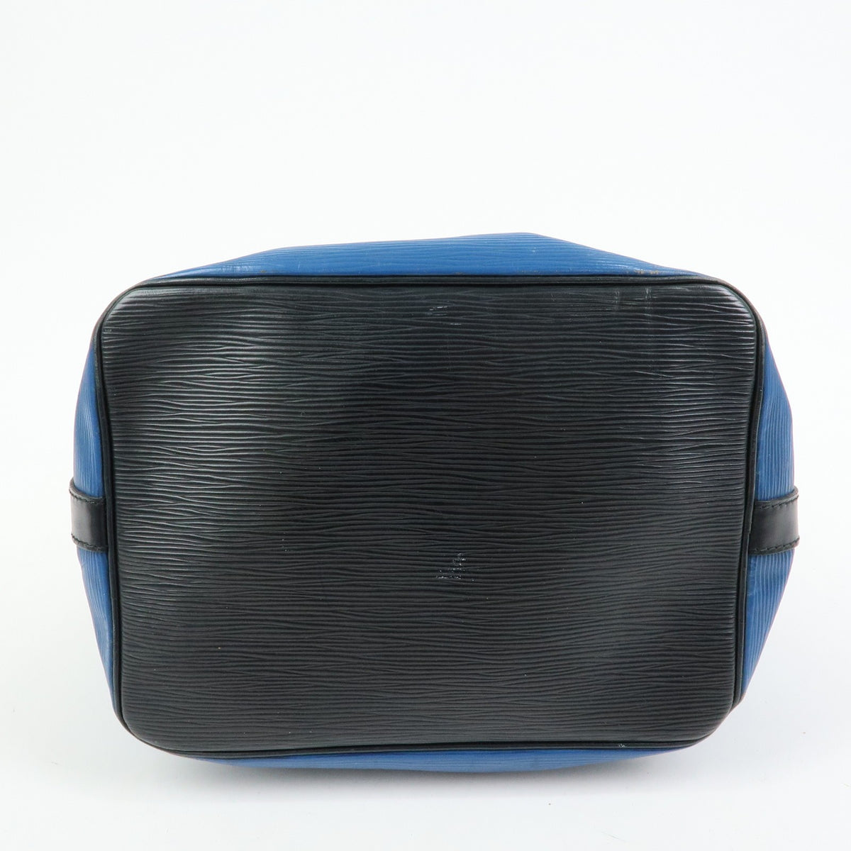Louis Vuitton Bicolor Petit Noe Epi Leather Blue Leather Handbag (Pre-Owned)