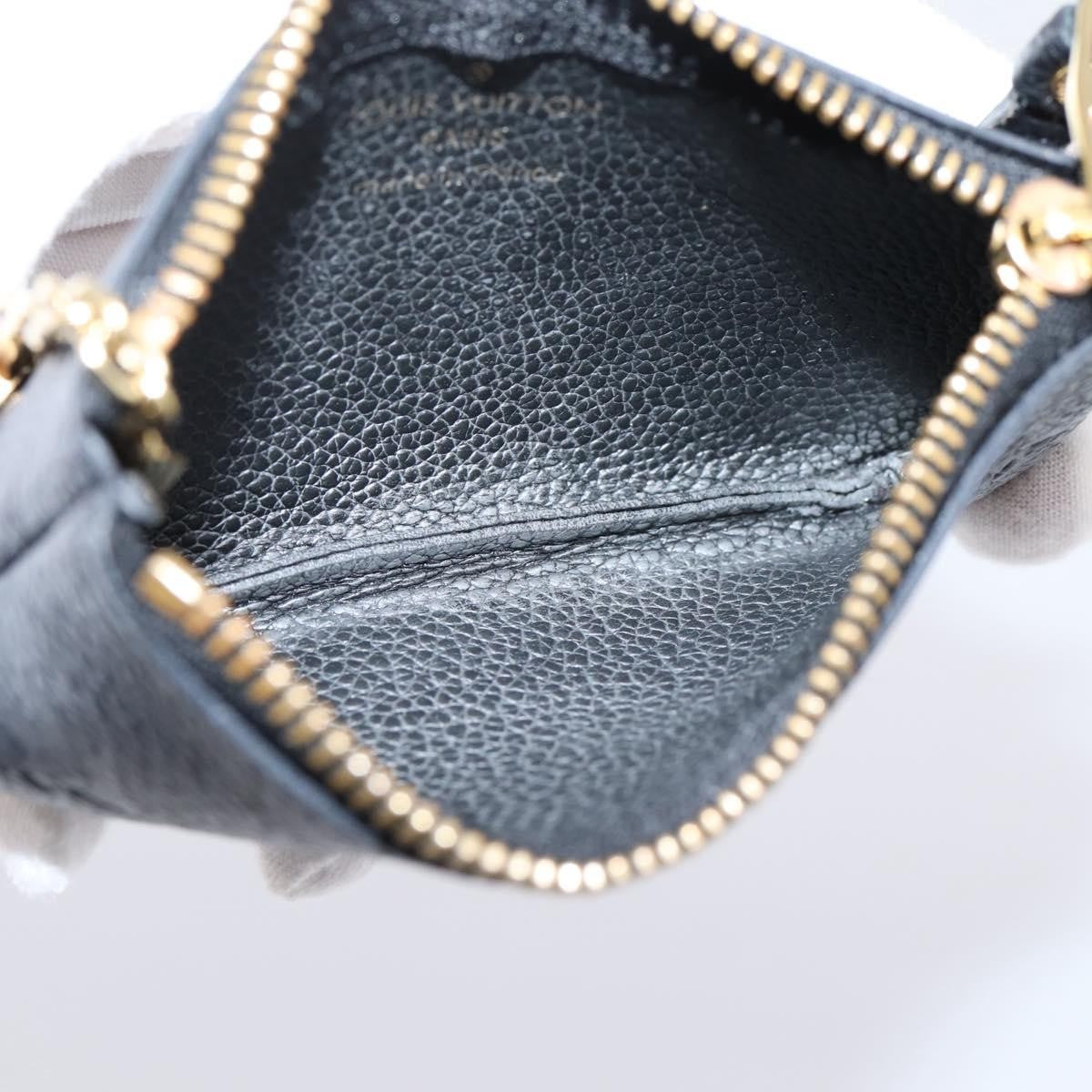 Louis Vuitton Key Monogram Empreinte Leather Black Leather Clutche & Pouche Bag (Pre-Owned)
