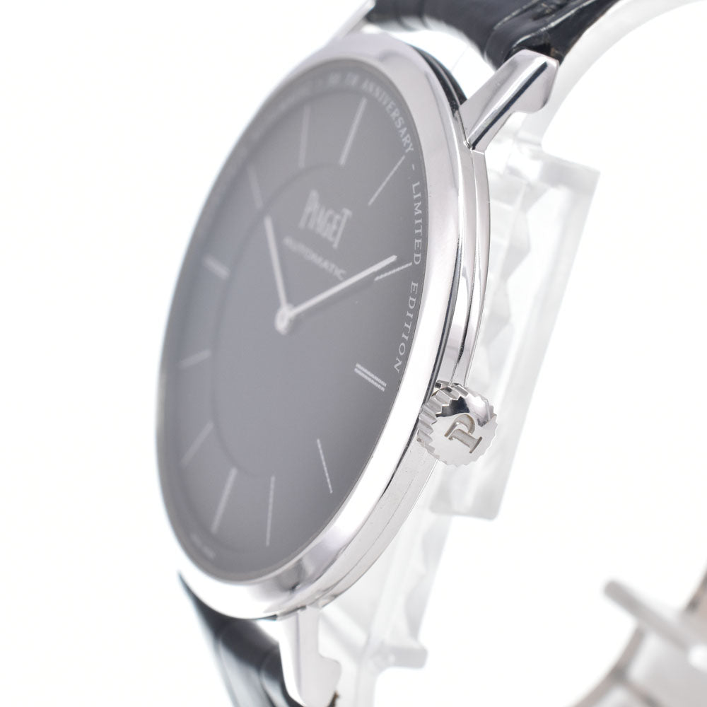 Piaget Altiplano 60Th Anniversary Automatic White Gold And Alligator Watch (Pre-Owned)
