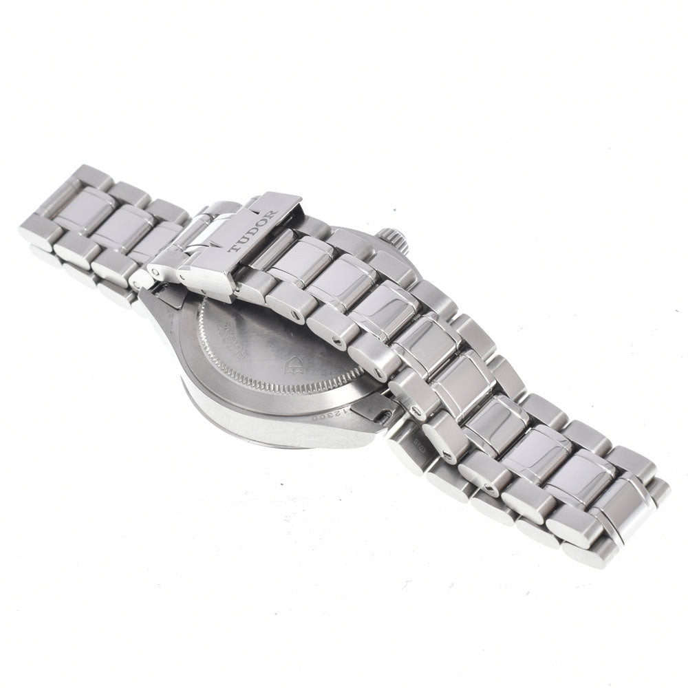 Tudor Style Date Automatic Stainless Steel With Diamonds Watch (Pre-Owned)