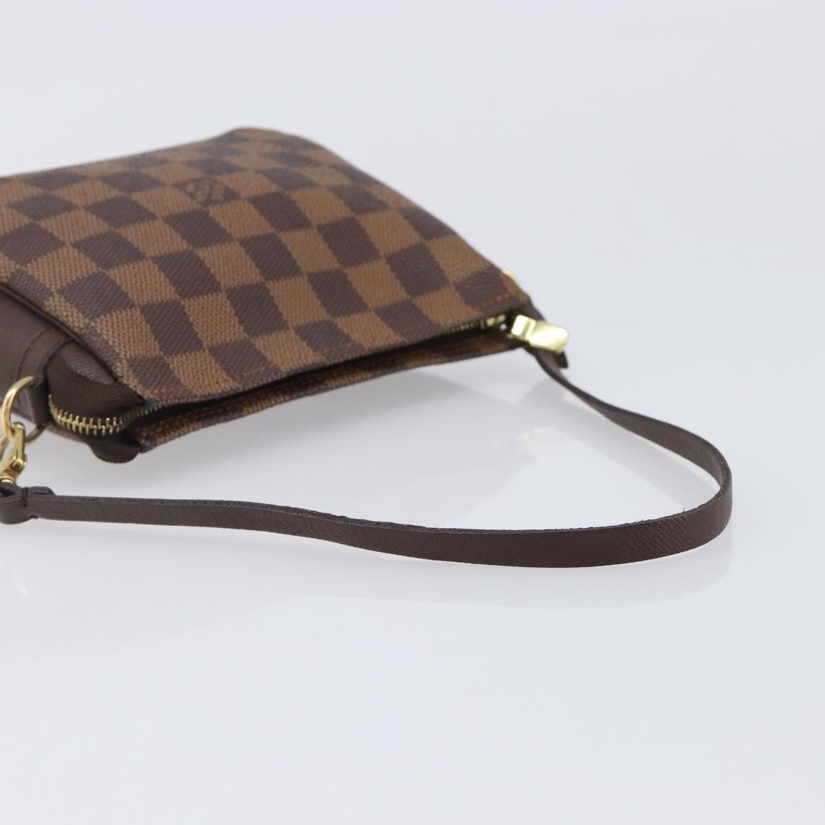 Louis Vuitton Trousse Make Up Damier Brown Canvas Clutche & Pouche Bag (Pre-Owned)