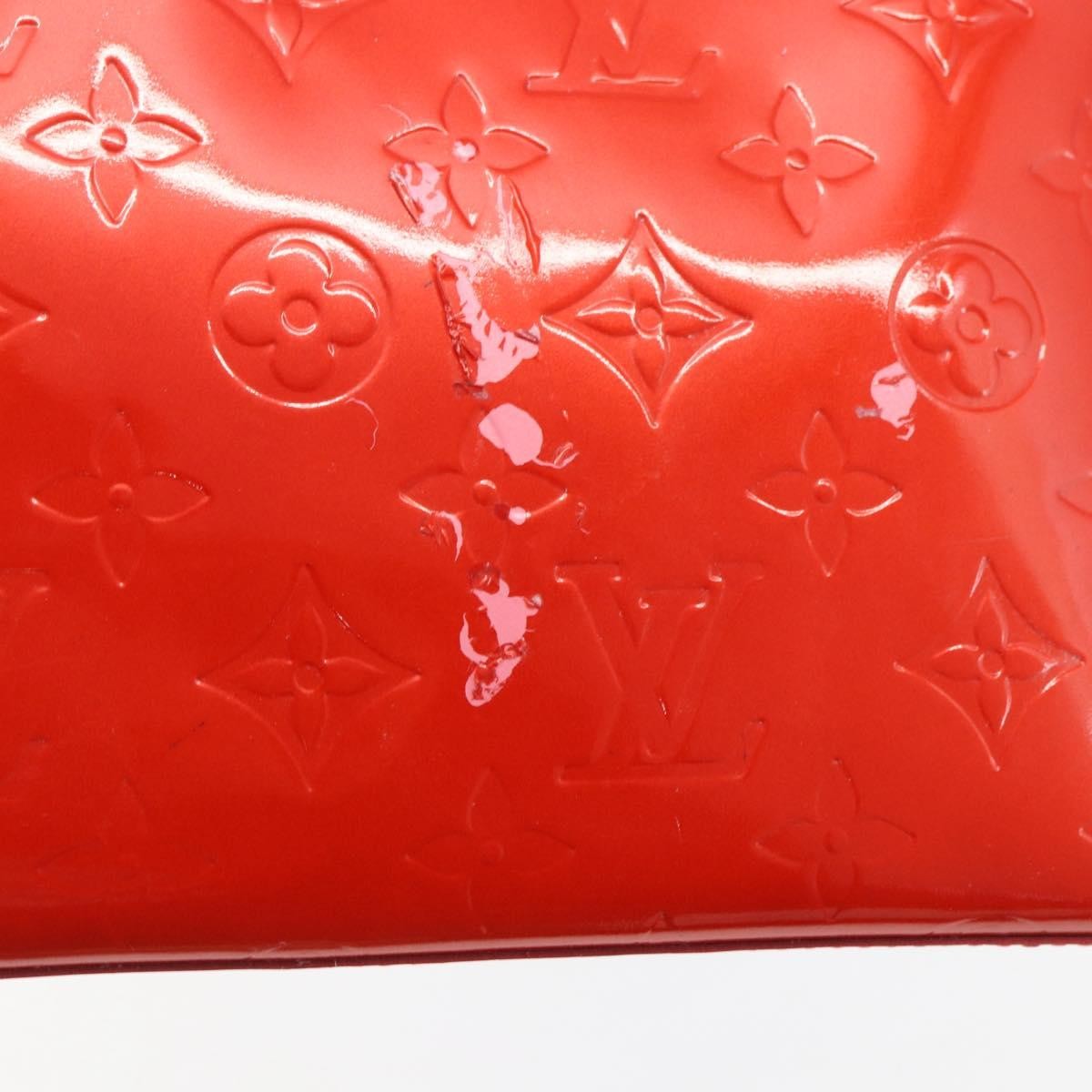 Louis Vuitton Reade Monogram Vernis Red Patent_Leather Handbag (Pre-Owned)