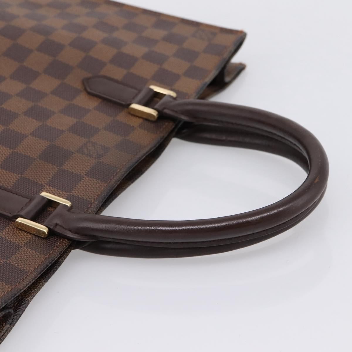 Louis Vuitton Venice Sac Plat Damier Brown Canvas Tote Bag Bag (Pre-Owned)