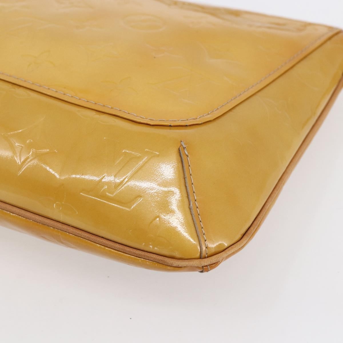 Louis Vuitton Thompson Street Monogram Vernis Beige Patent_Leather Shoulder Bag Bag (Pre-Owned)