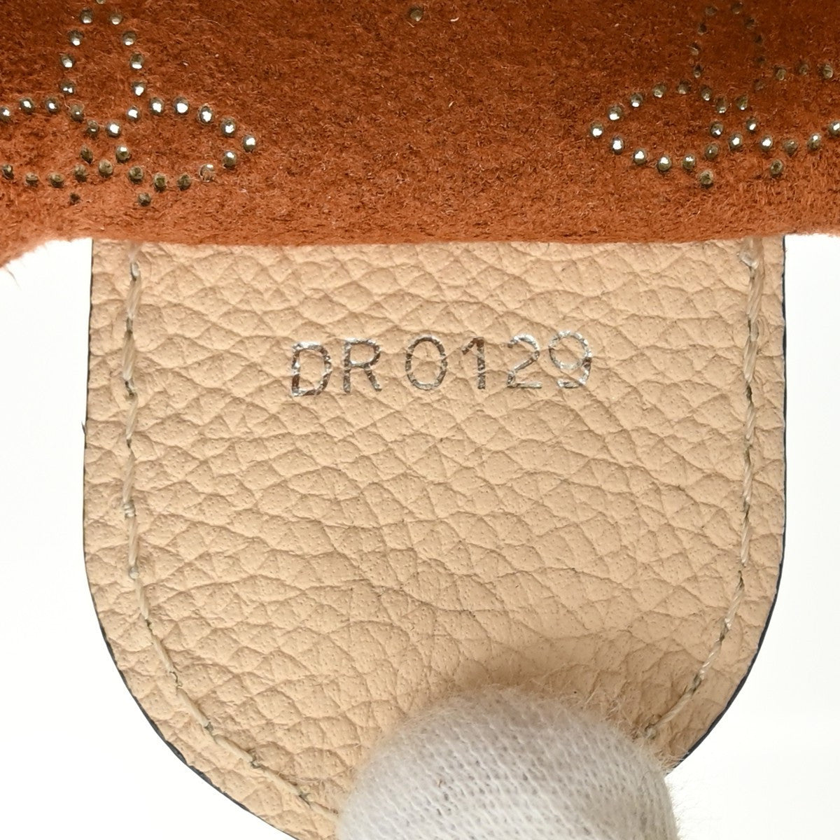 Louis Vuitton Hina Mahina Leather Beige Leather Handbag (Pre-Owned)