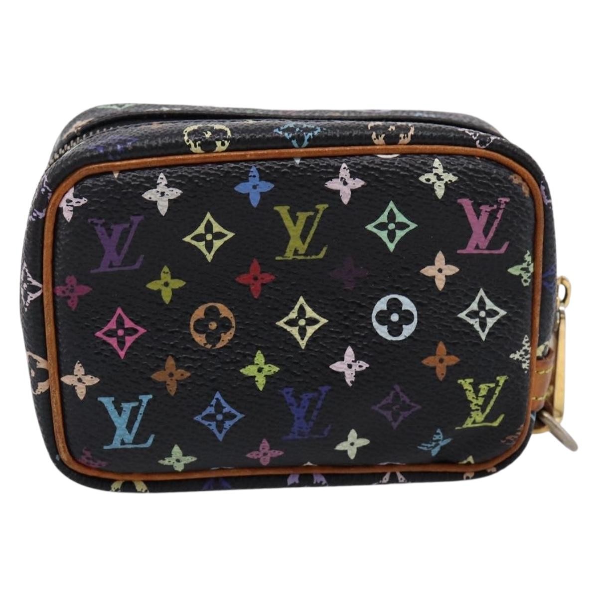 Louis Vuitton Wapity Trousse Monogram Multicolor Black Canvas Clutche & Pouche Bag (Pre-Owned)